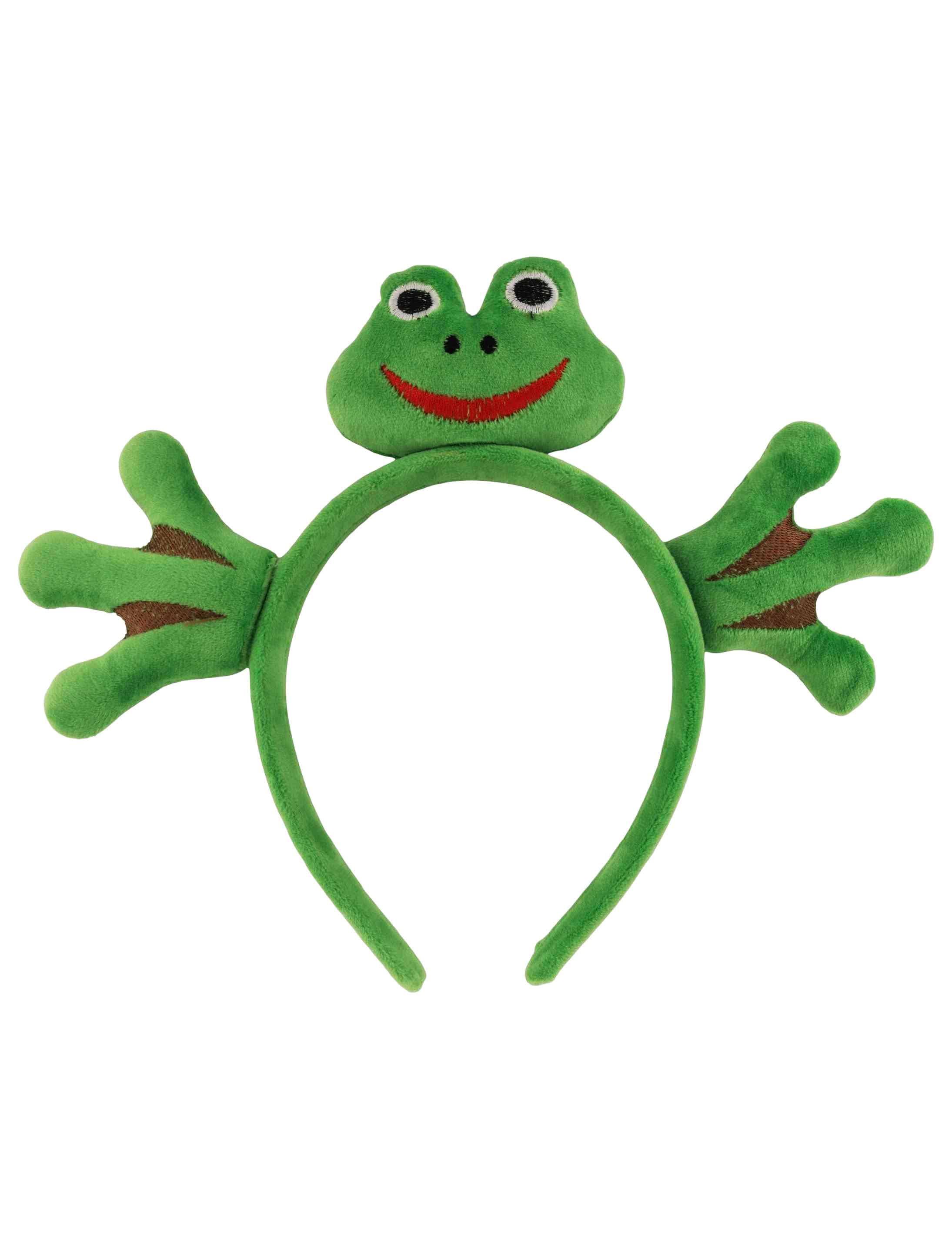 Haarreif Frosch grün