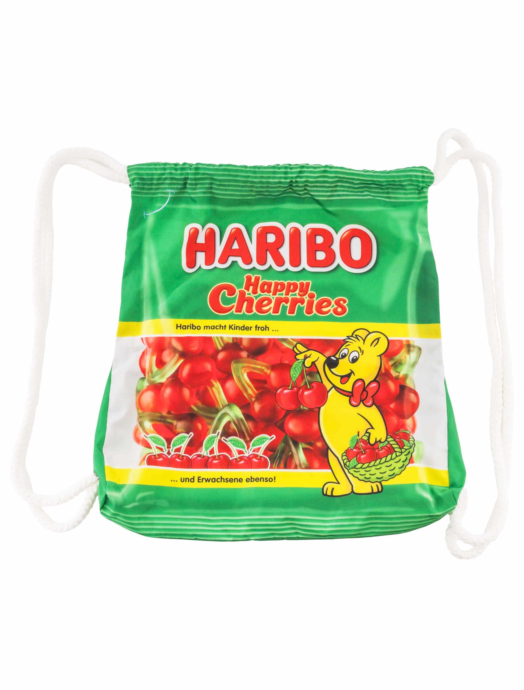 Turnbeutel HARIBO Happy Cherries grün