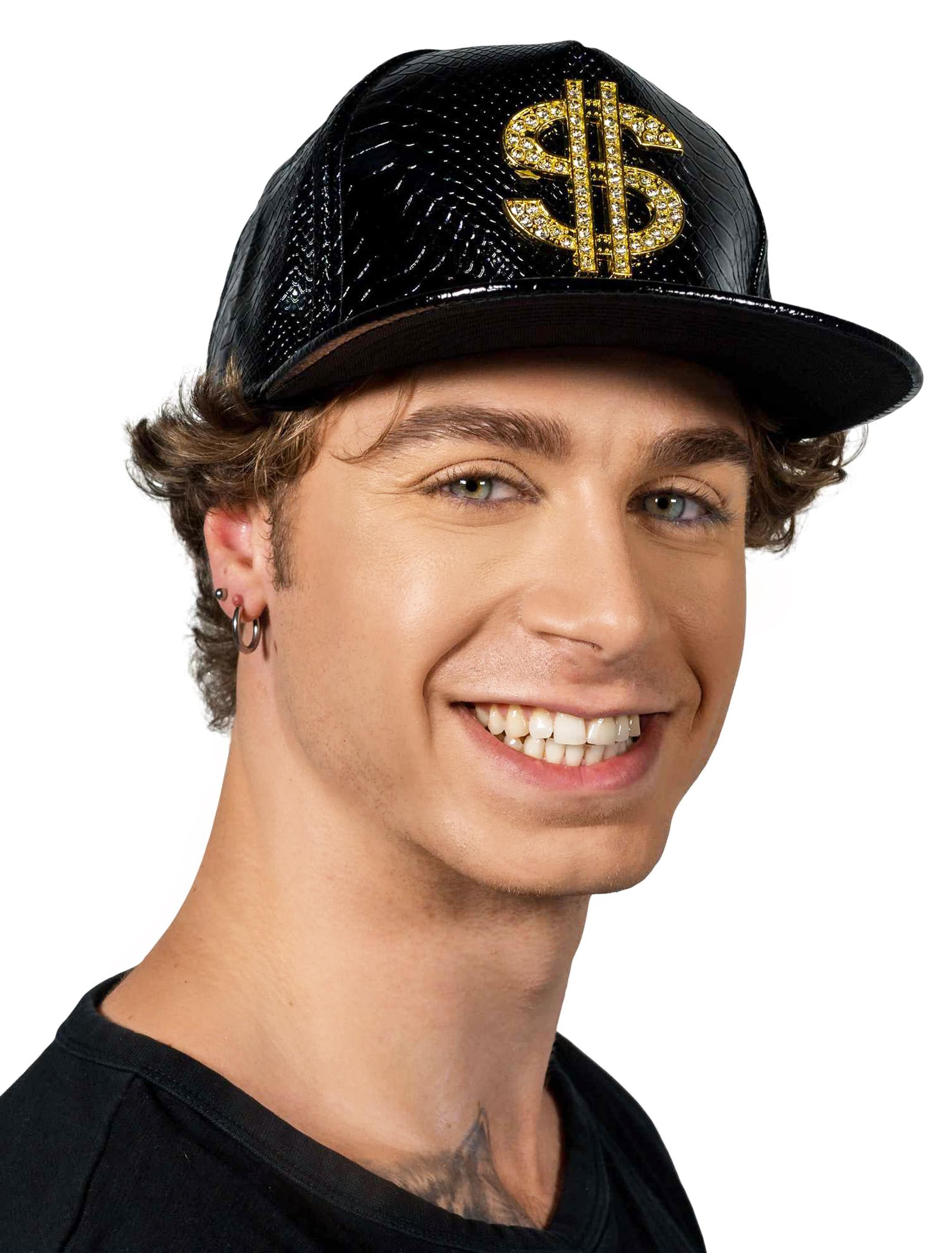 Baseball Cap Dollarzeichen schwarz