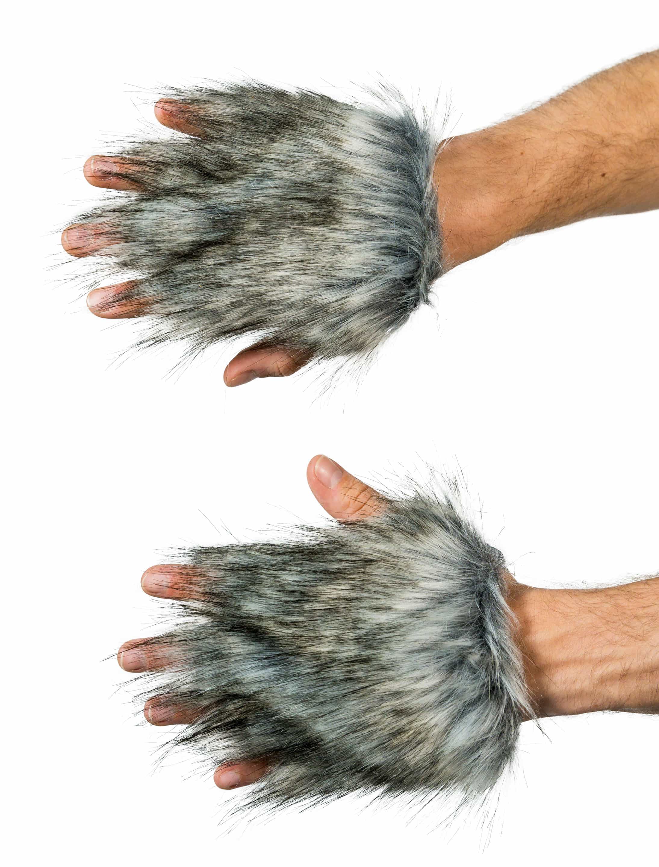 Handschuhe Wolf grau one size