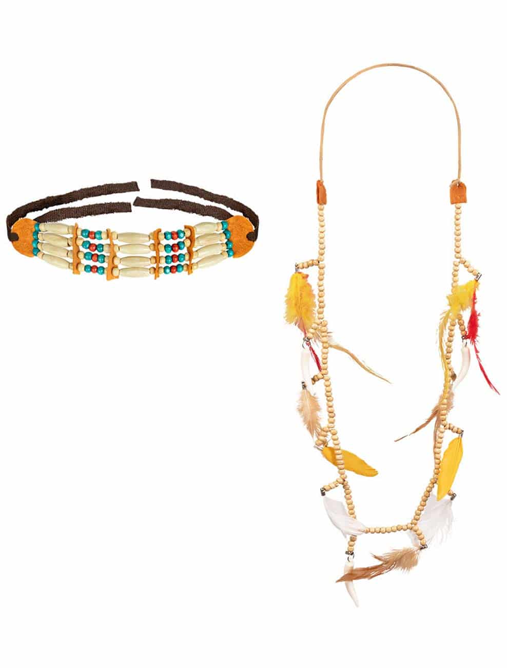 Halskette und Choker Set Indianer
