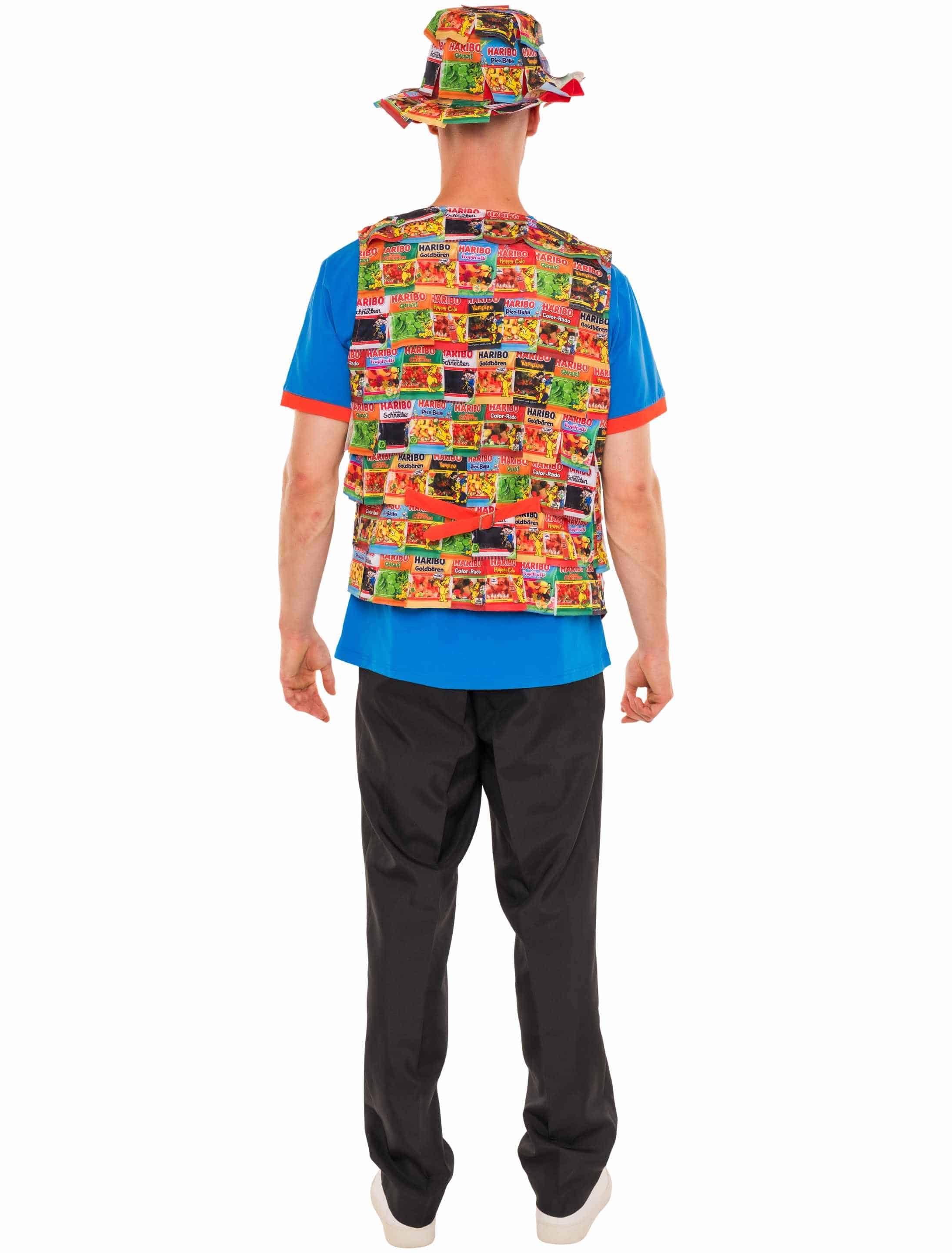 Weste HARIBO Tütchen Herren bunt 2XL/3XL