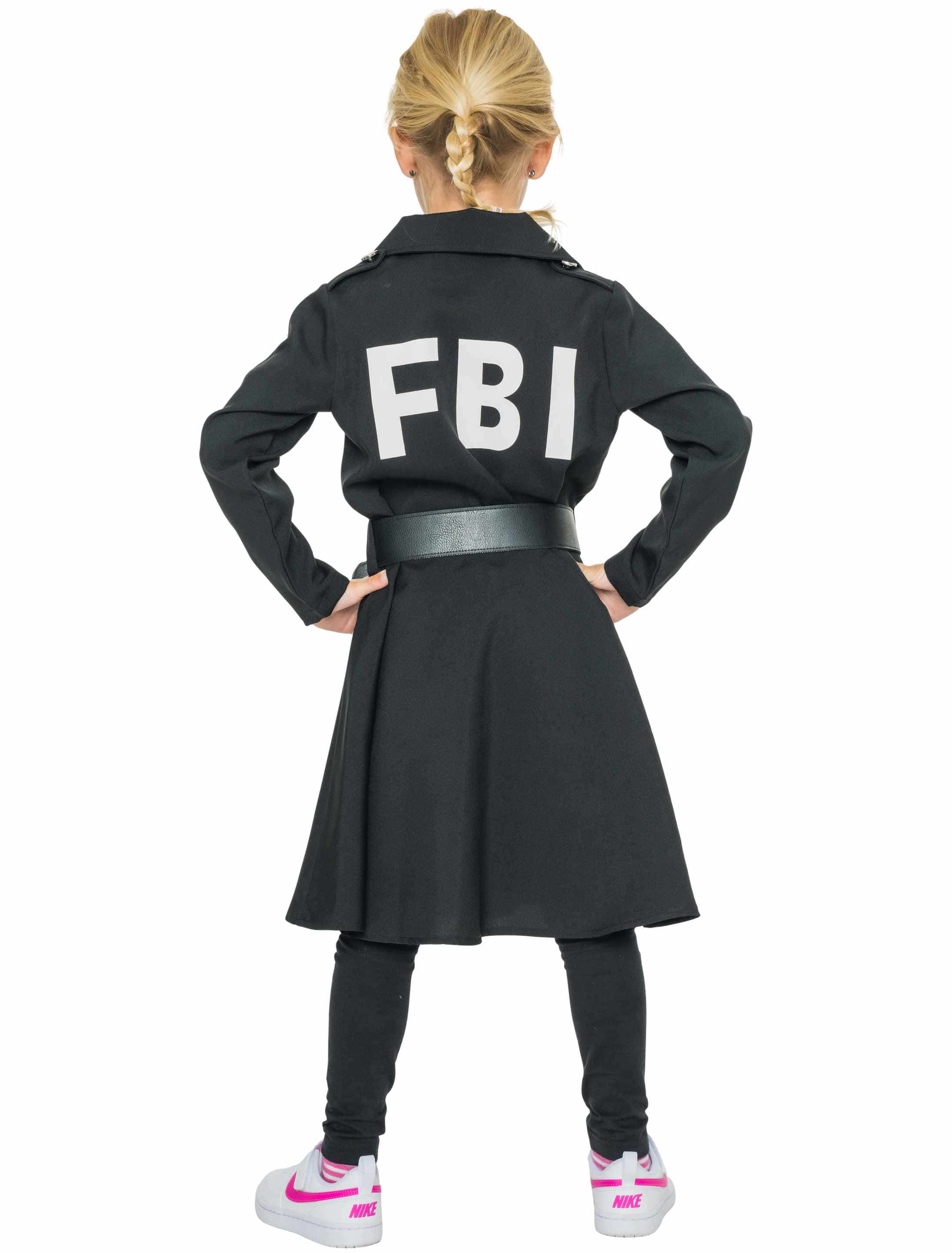 Kleid FBI Kinder schwarz 116