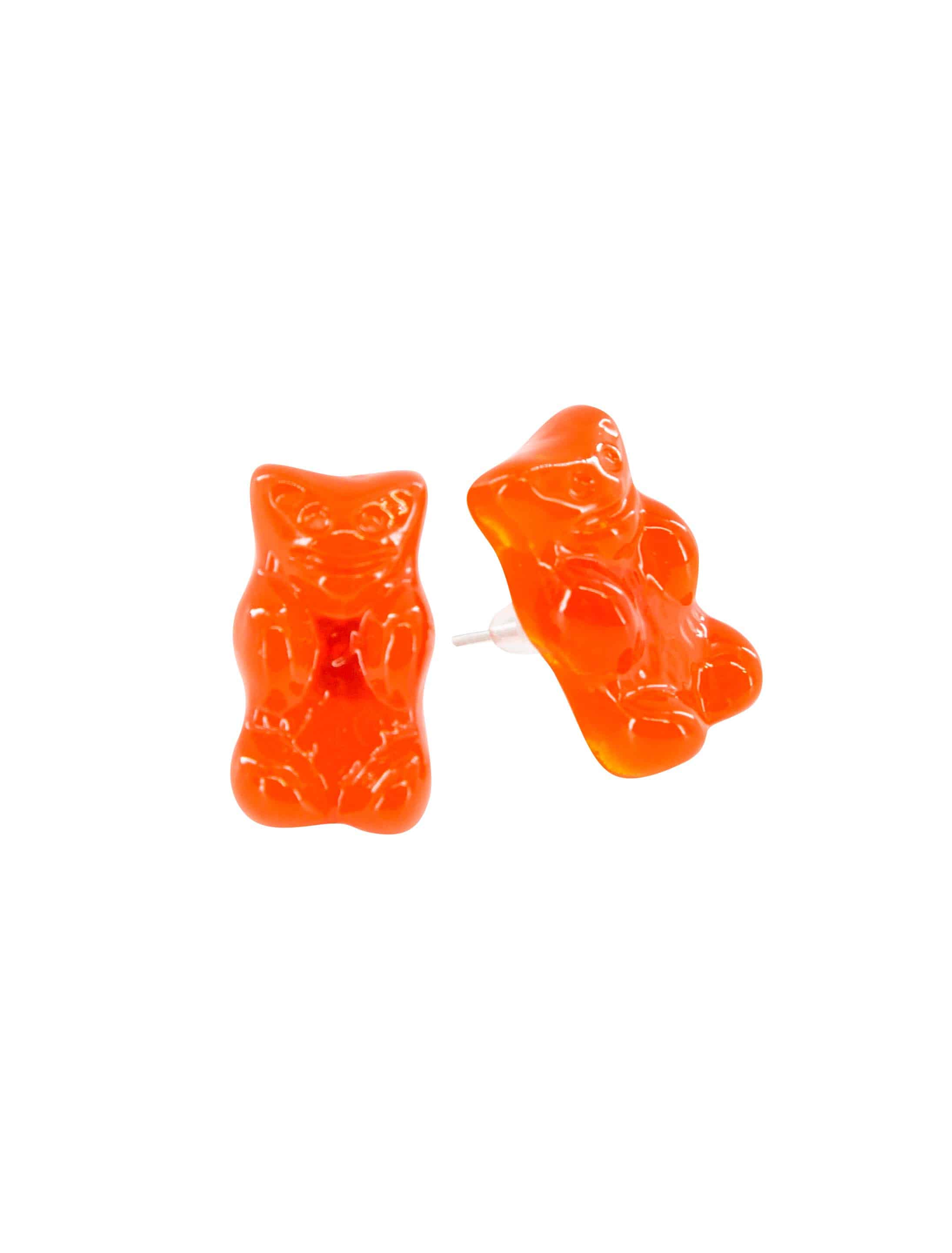 Ohrstecker HARIBO Goldbären rot