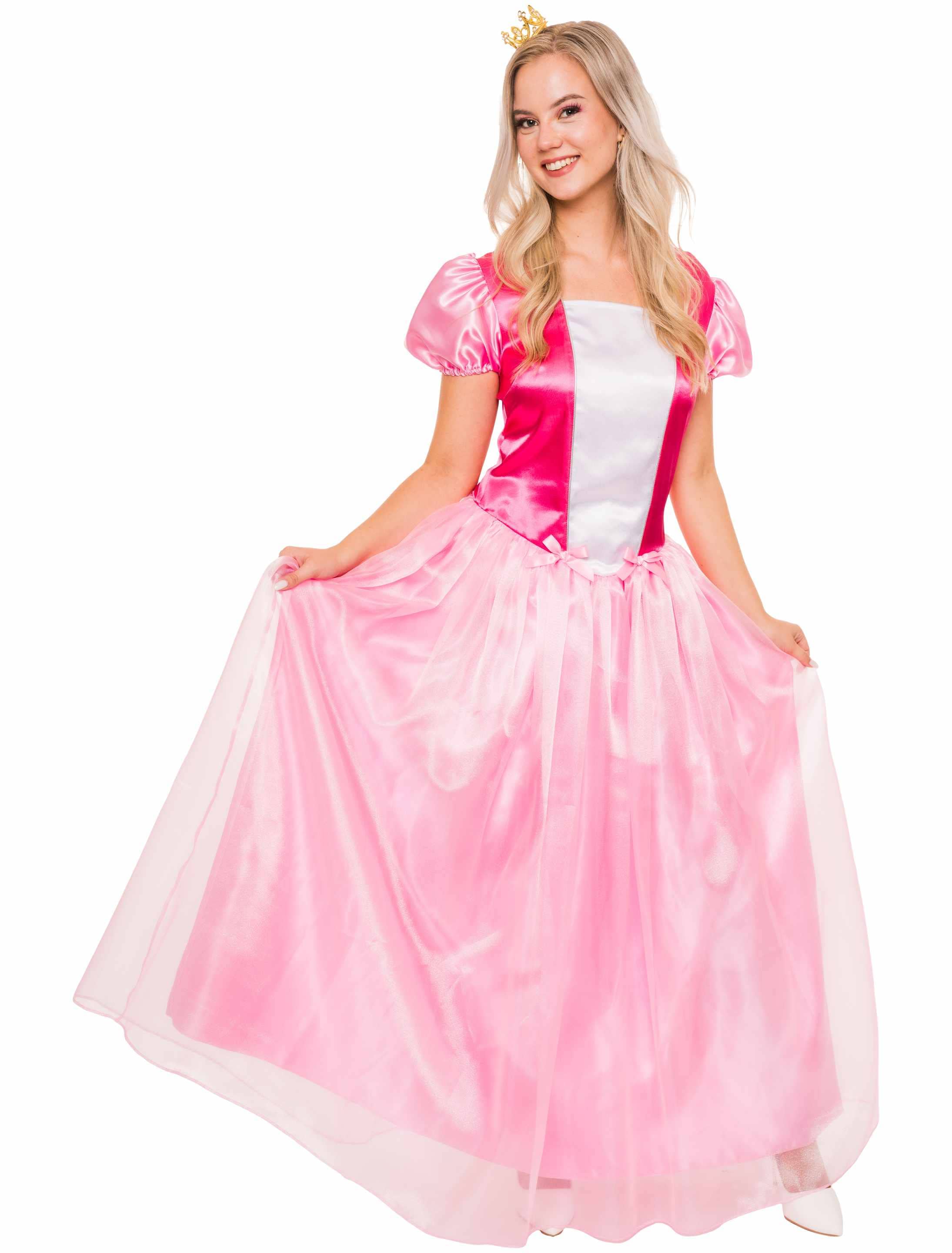 Kleid Prinzessin Damen pink L