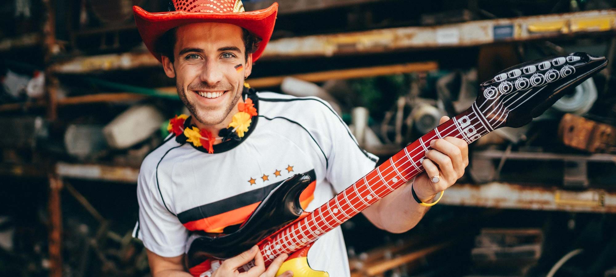 Deutschland Kostüme und Fanartikel für EM & WM 1