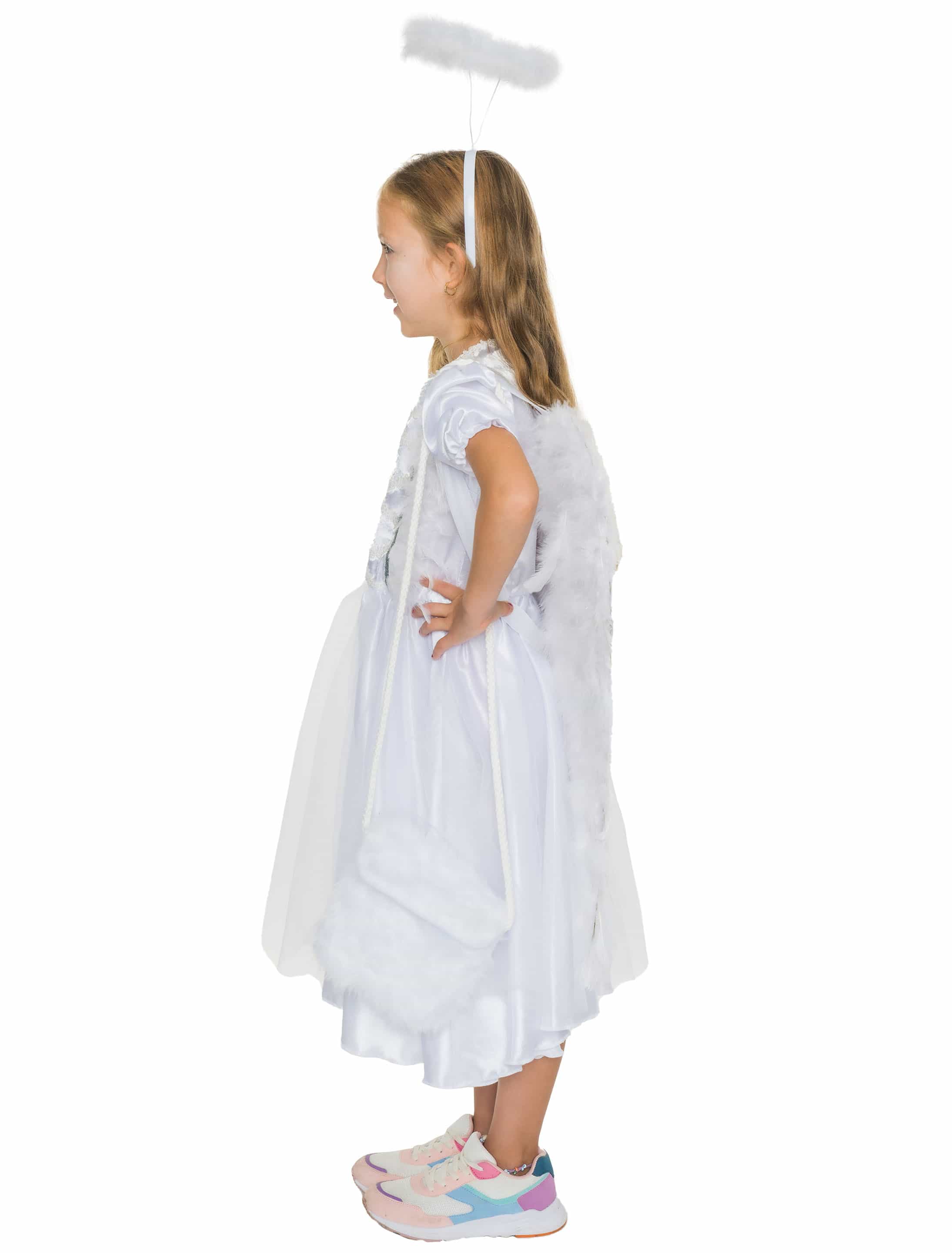 Kleid Engelchen Kinder weiß 140