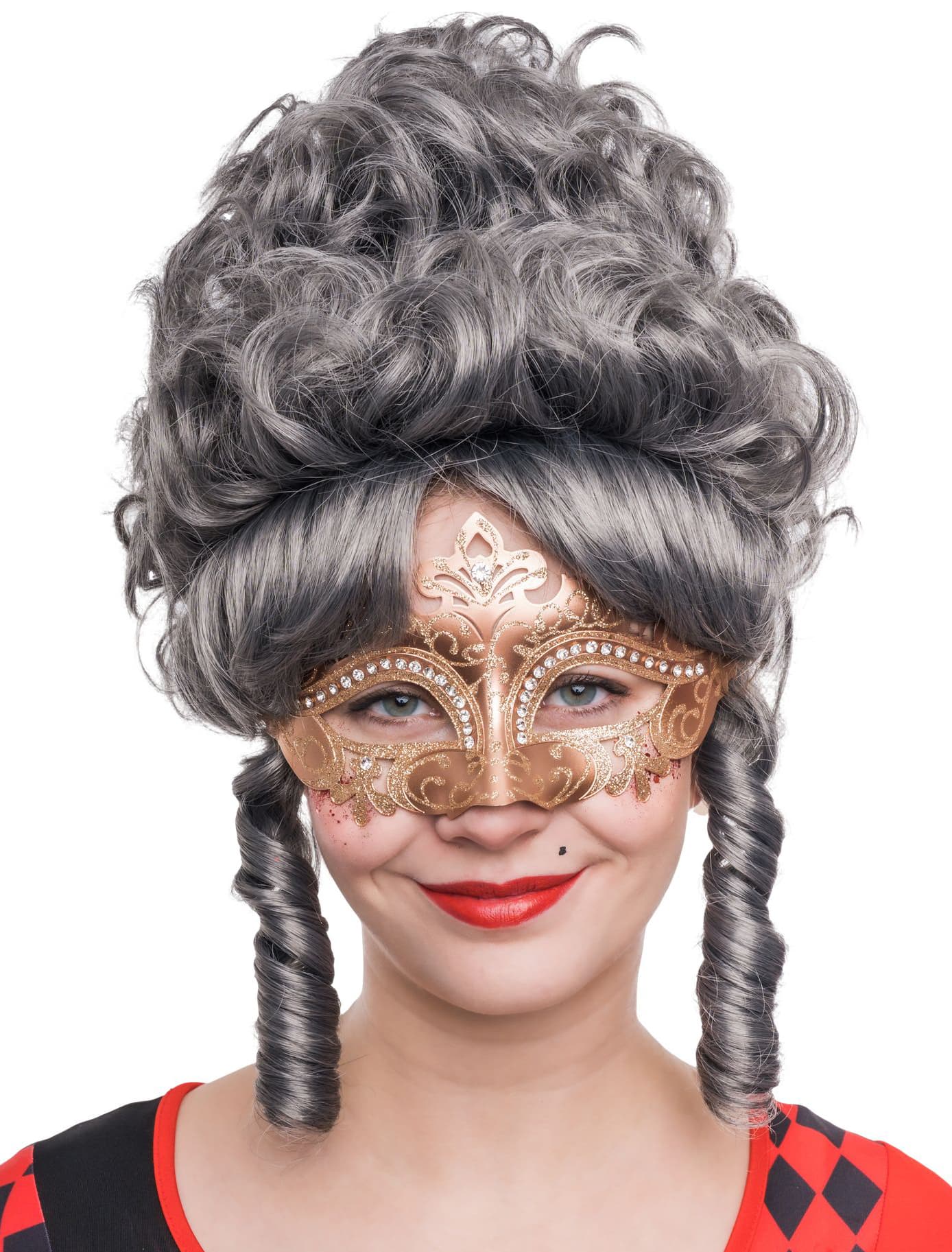 Venezianische Maske Pompös gold