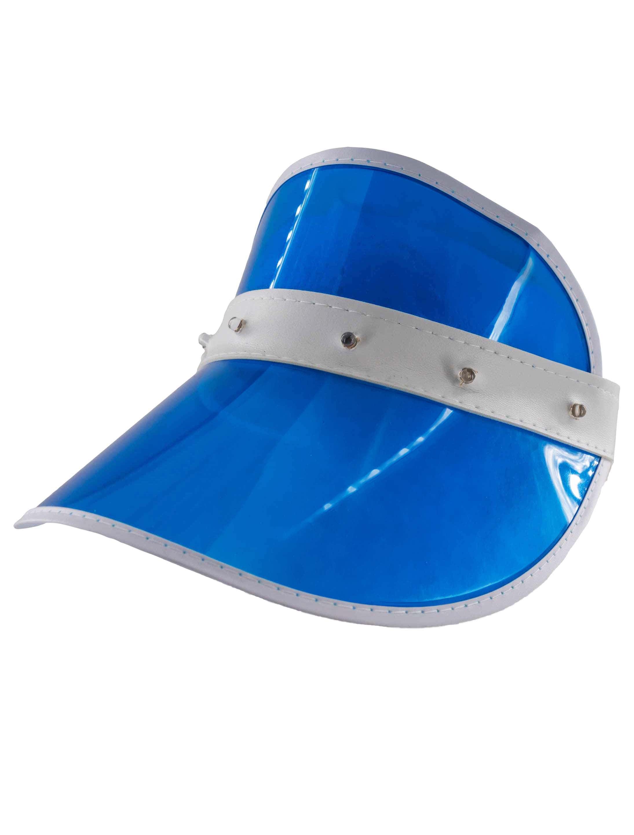 Sonnencap mit LED blau one size