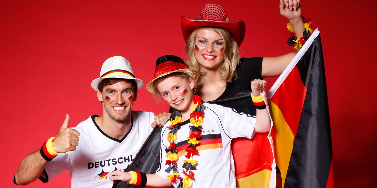 Deutschland Kostüme und Fanartikel für Gruppen