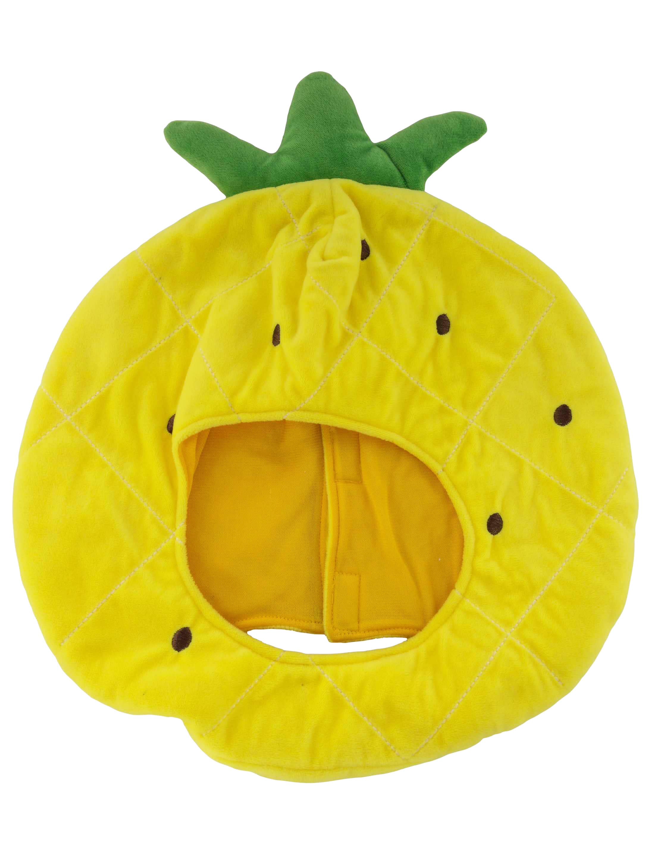 Mütze Frucht Ananas gelb/grün one size