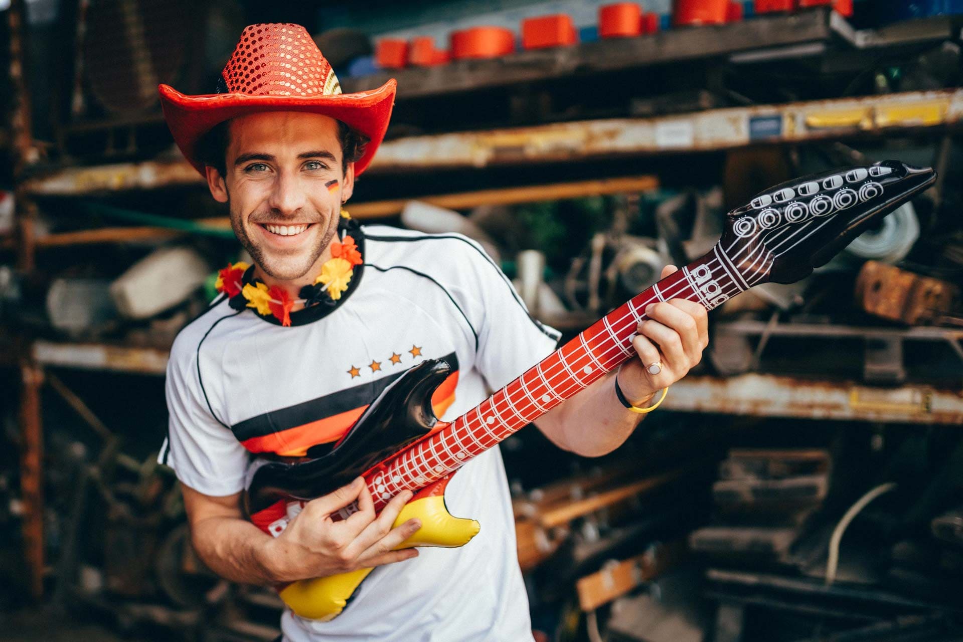 Deutschland Kostüme und Fanartikel für EM & WM 1