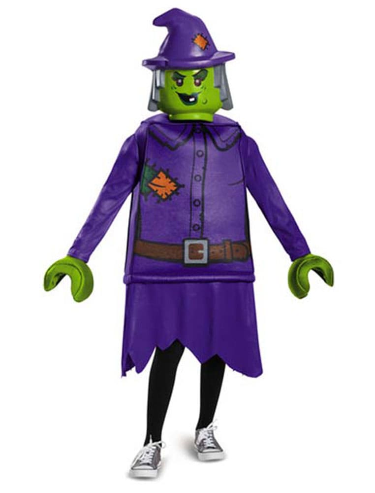 Kostüm LEGO Witch 5-tlg. lila 7-8 Jahre