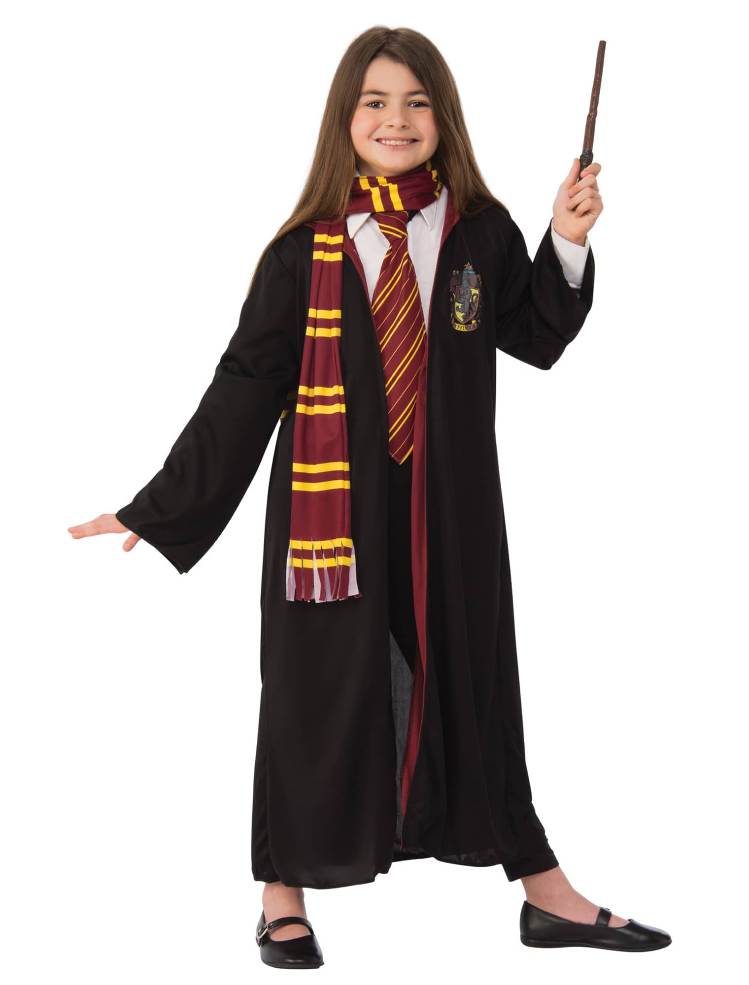 Harry Potter Gryffindor-Set 4tlg. schwarz/rot one size