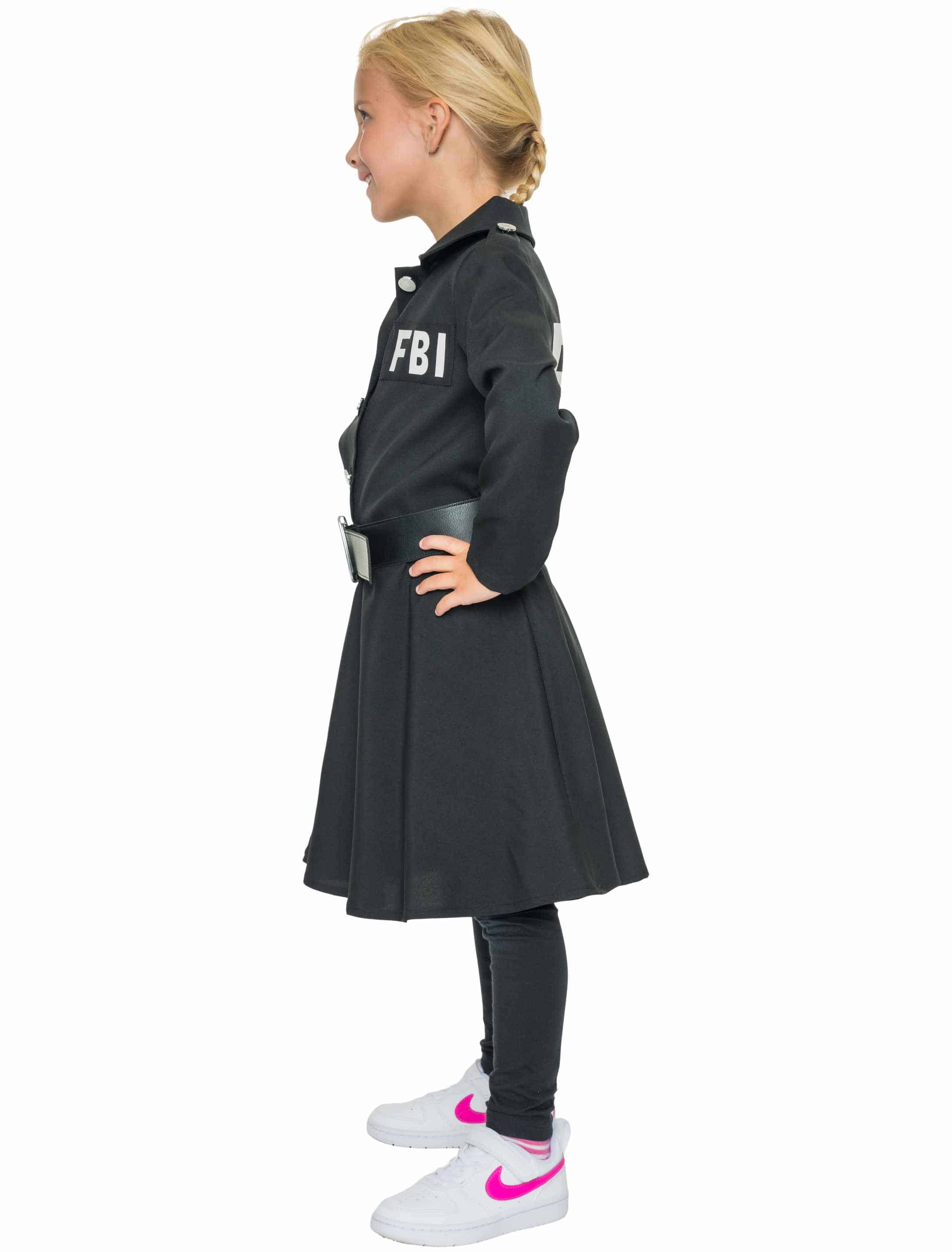 Kleid FBI Kinder schwarz 116