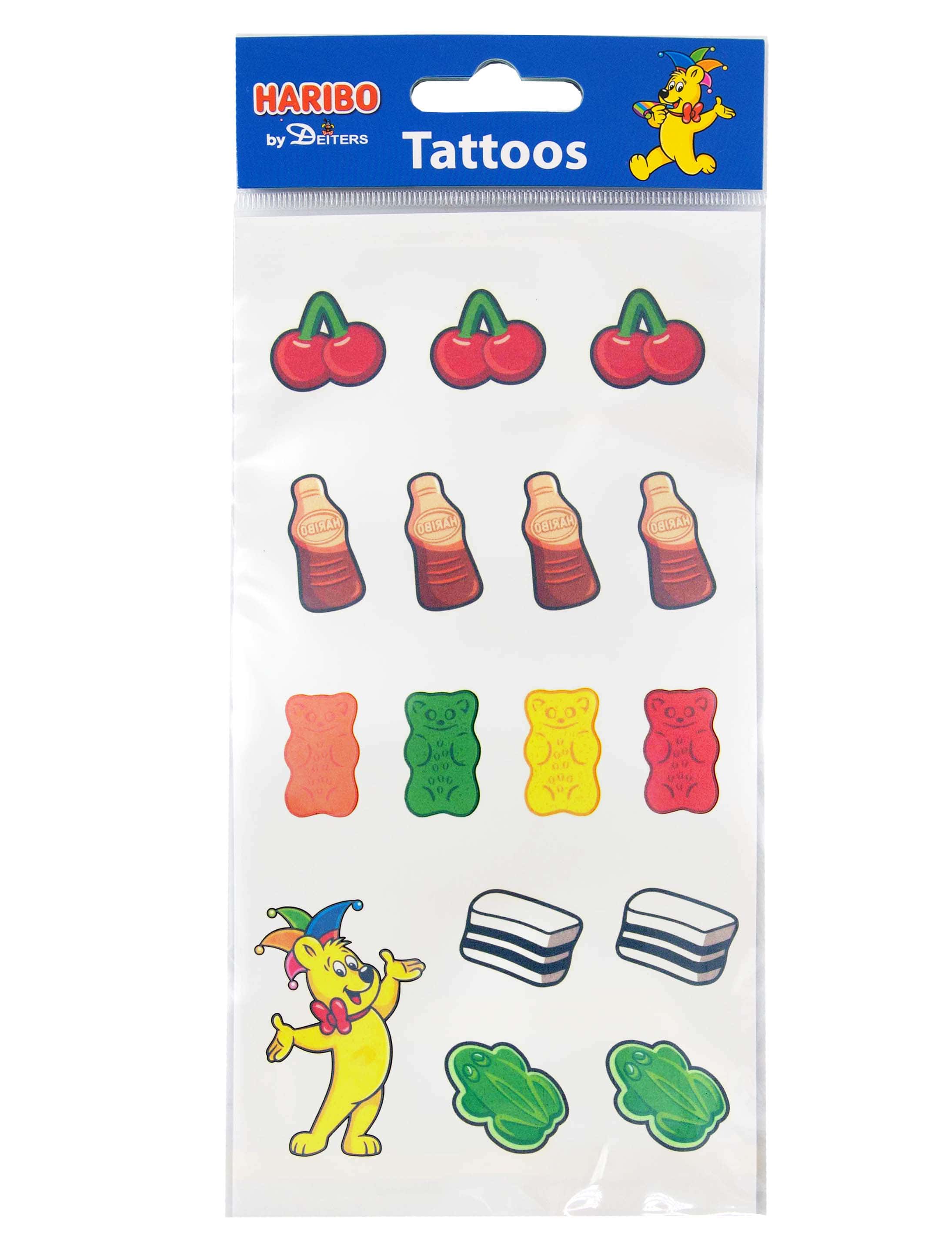 Tattoo HARIBO bunt