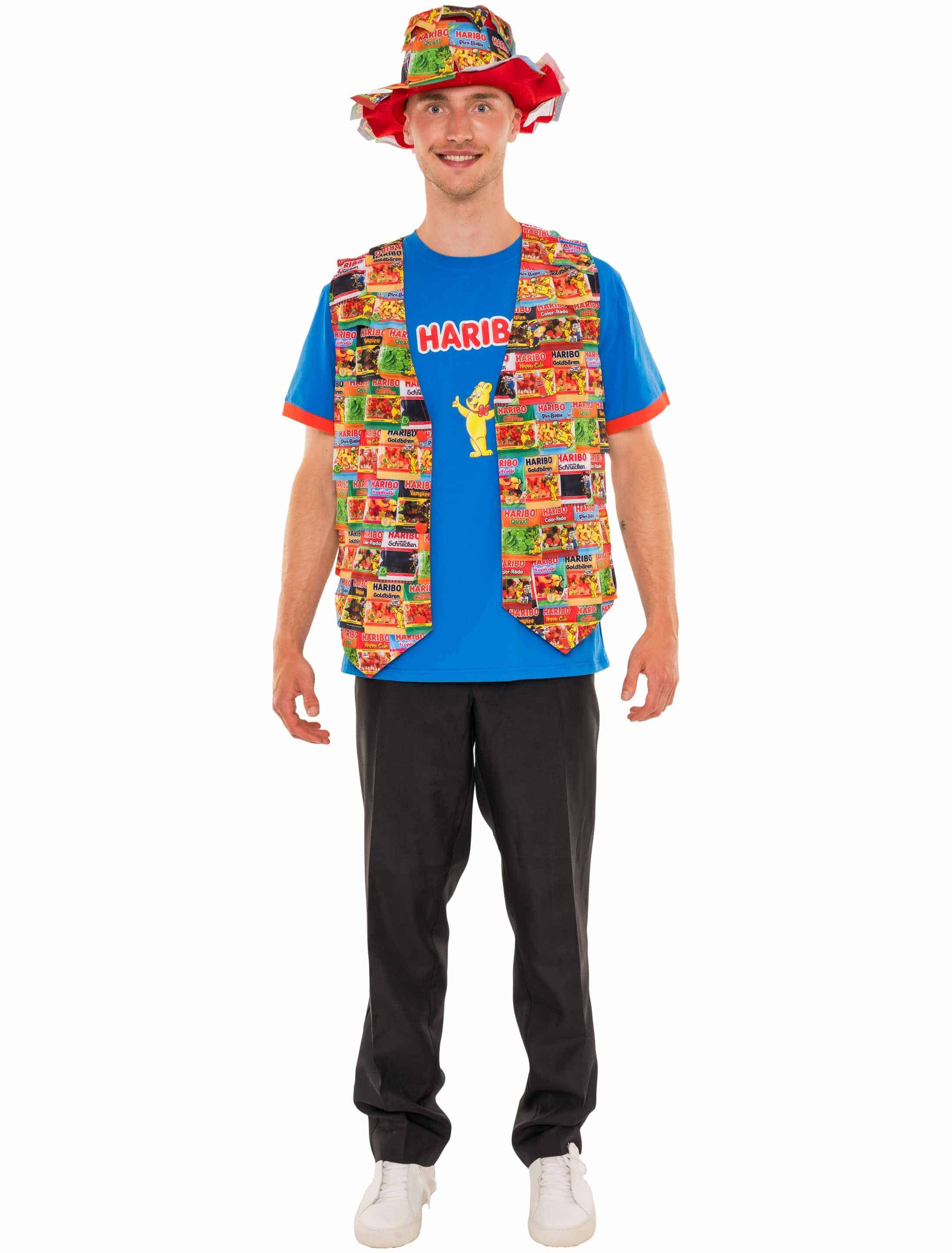 Weste HARIBO Tütchen Herren bunt 2XL/3XL