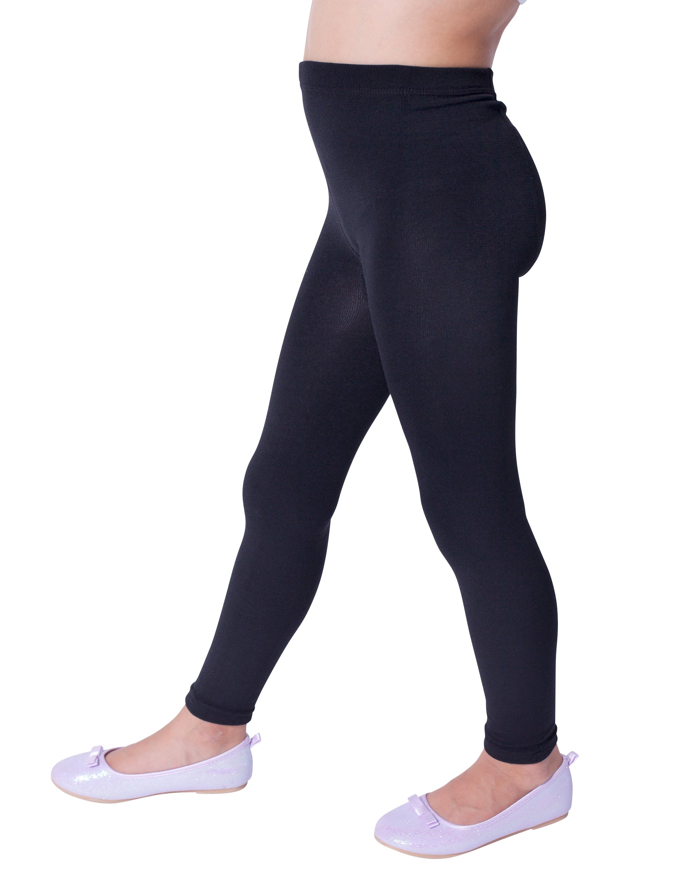 Leggings Thermo Kinder schwarz 104-116