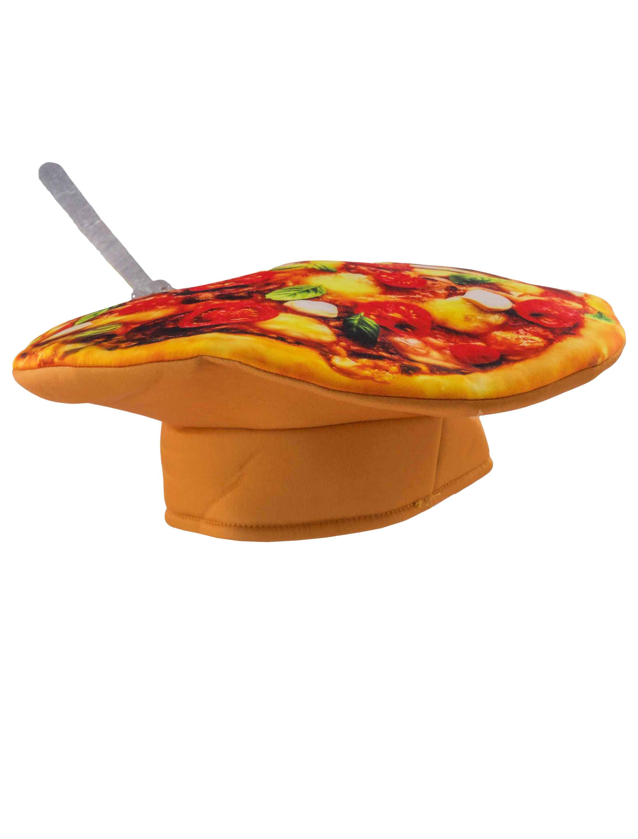 Mütze Pizza bunt one size