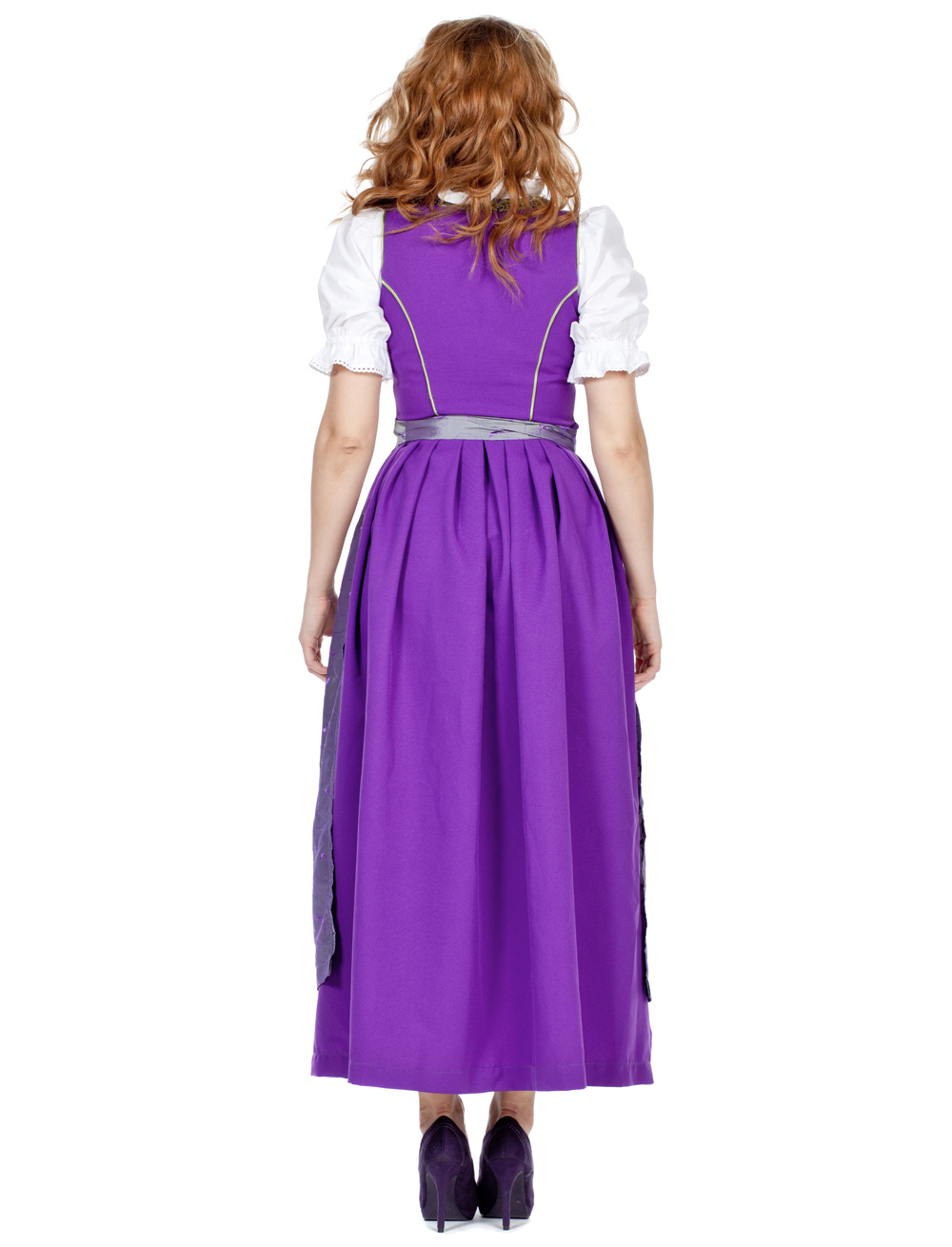 Dirndl lang lila 38