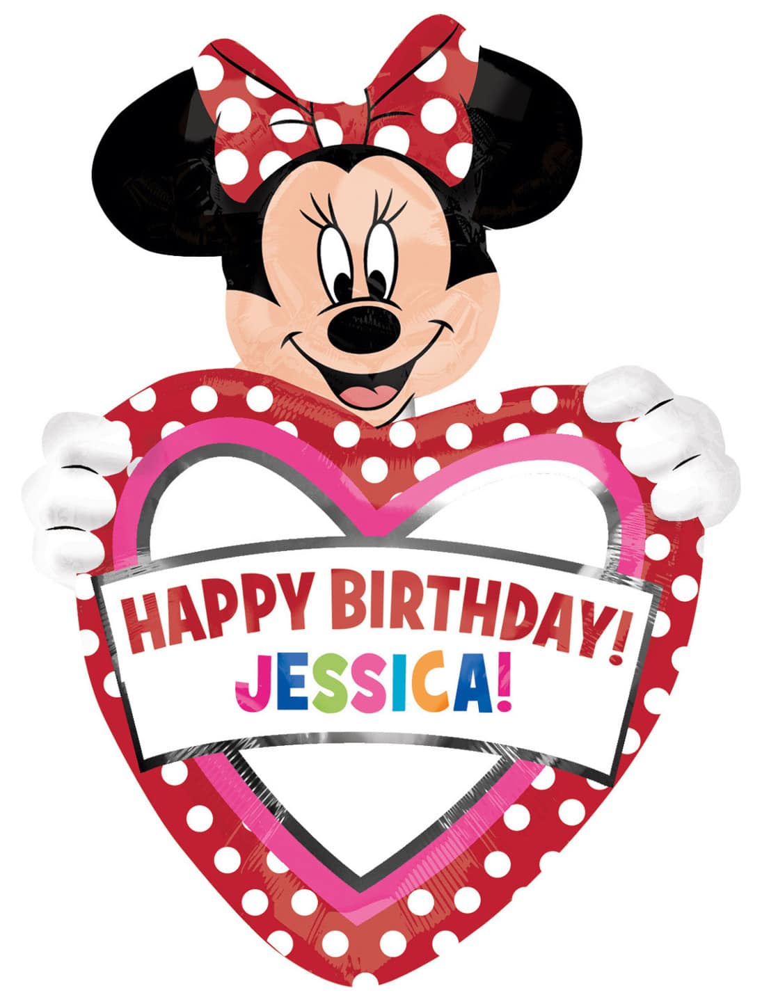 Folienballon Minnie Maus Happy Birthday L