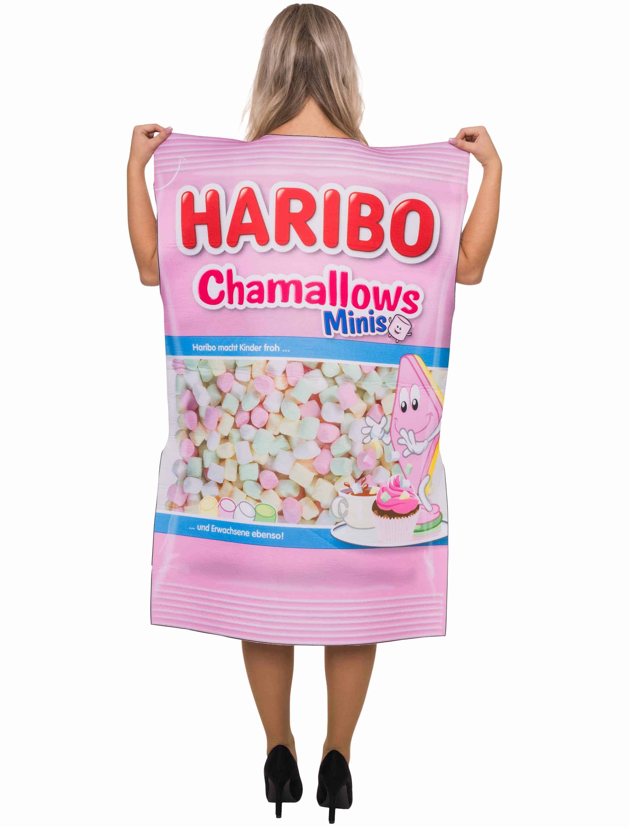 Kostüm HARIBO Chamallows Minis bunt one size