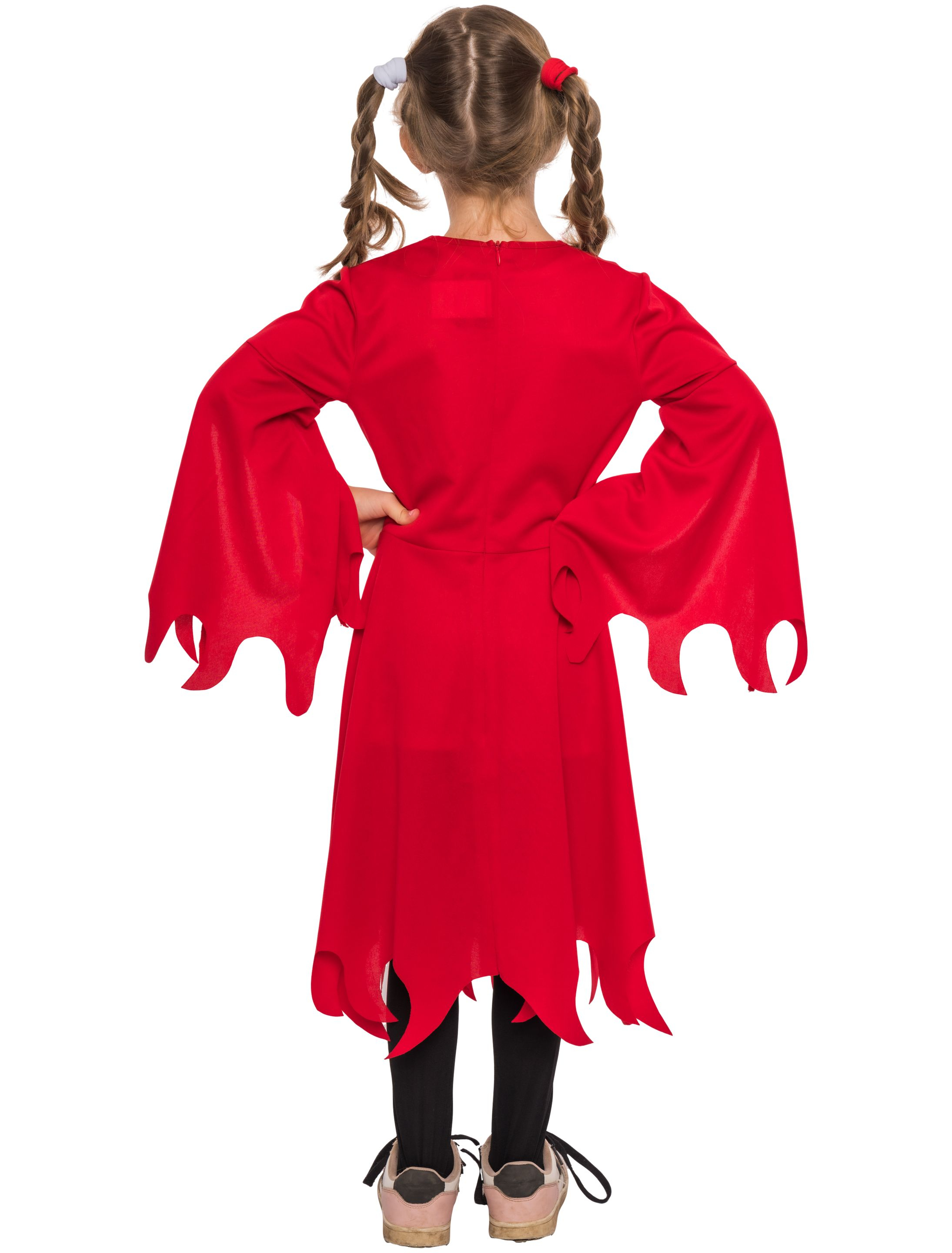 Kleid Teufel Kinder rot 116