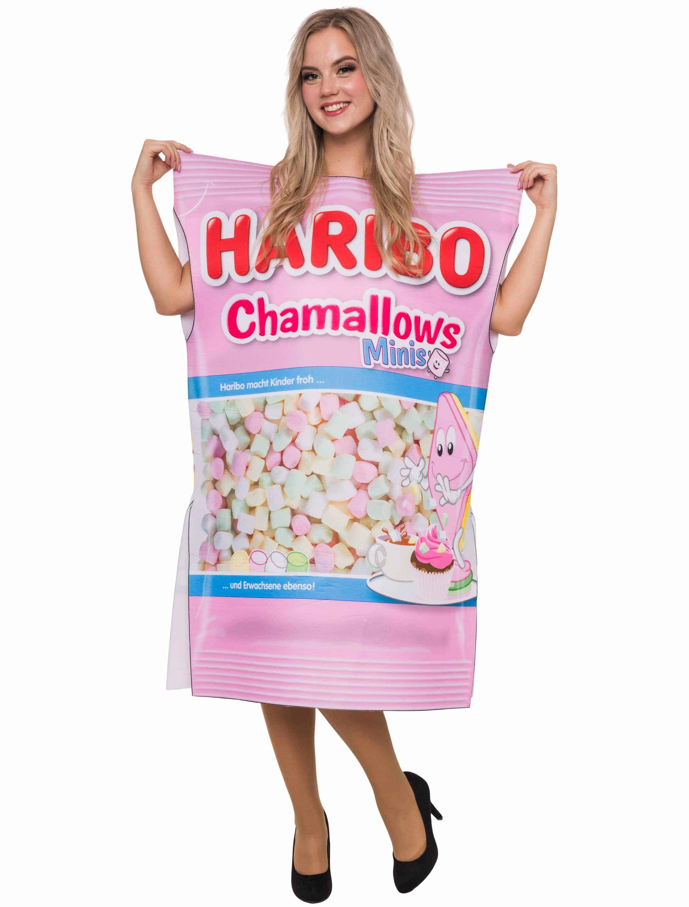 Kostüm HARIBO Chamallows Minis bunt one size