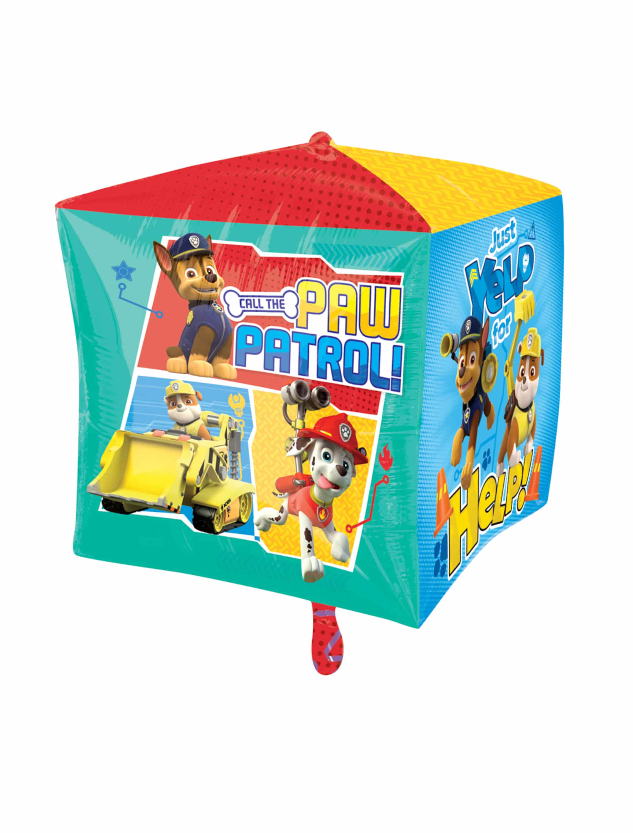 Folienballon Cubez Paw Patrol S