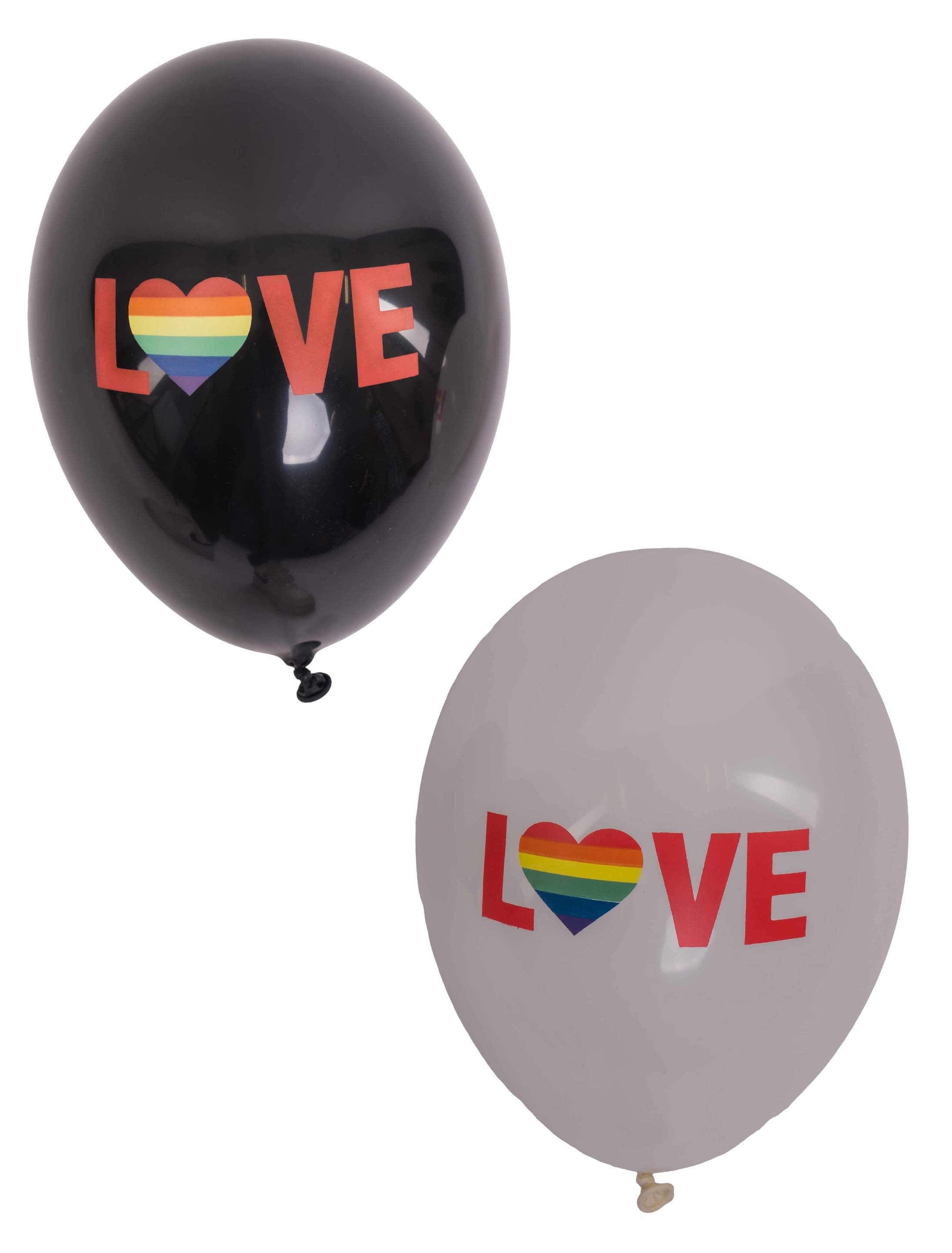 Luftballons Pride Love 25 Stk. bunt