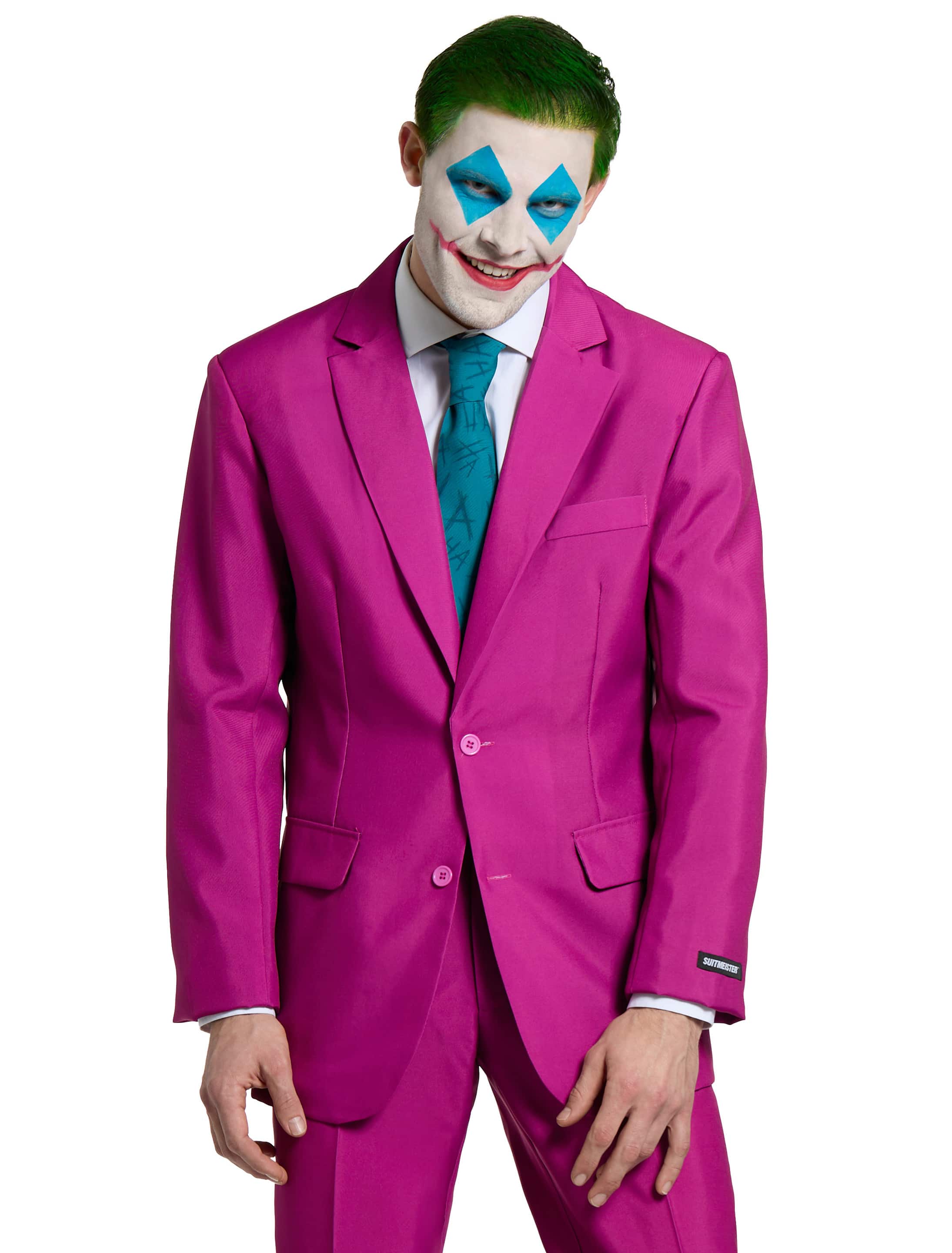 Opposuits Anzug Joker 3tlg. Herren fuchsia S