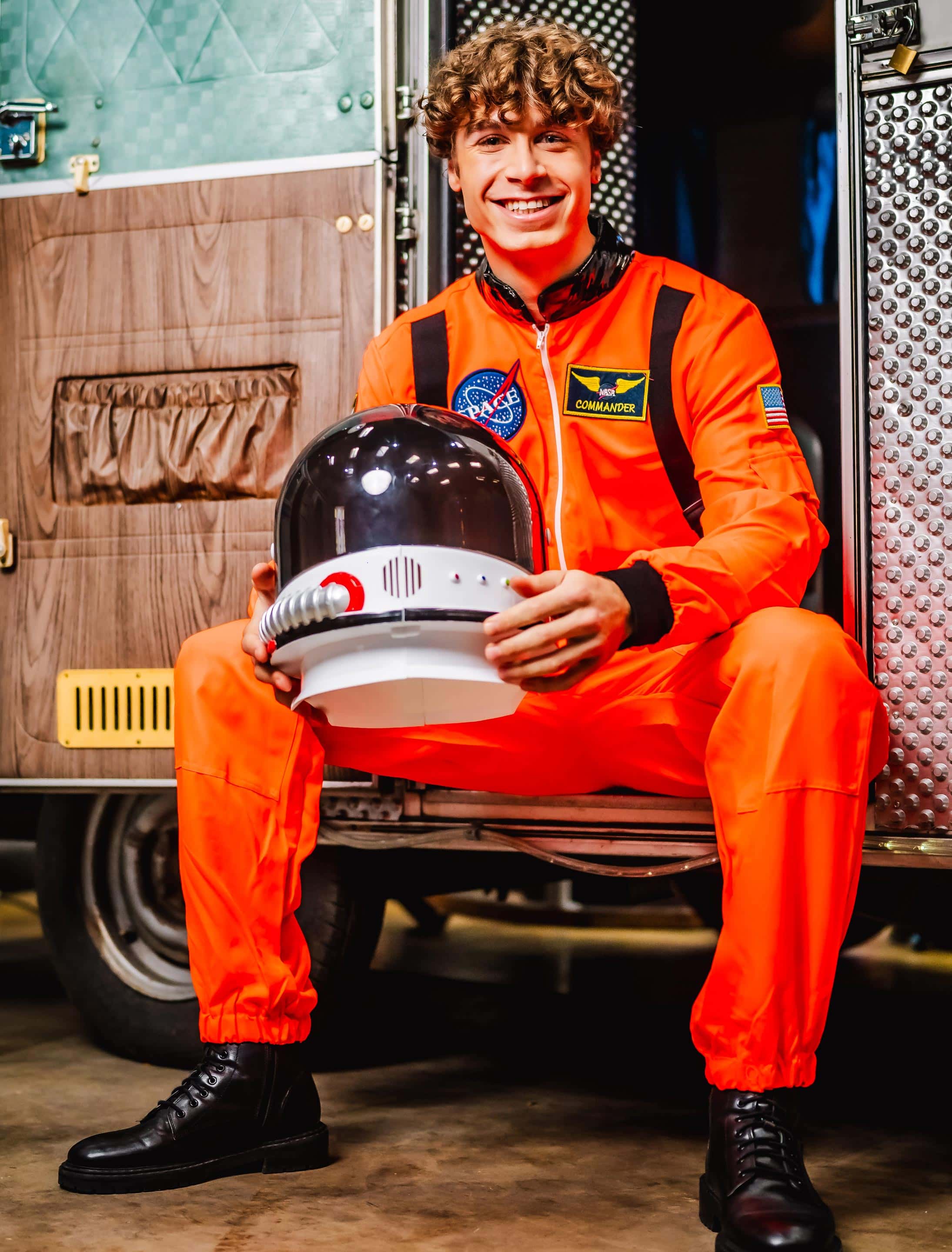 Overall Astronaut Herren Herren orange 56