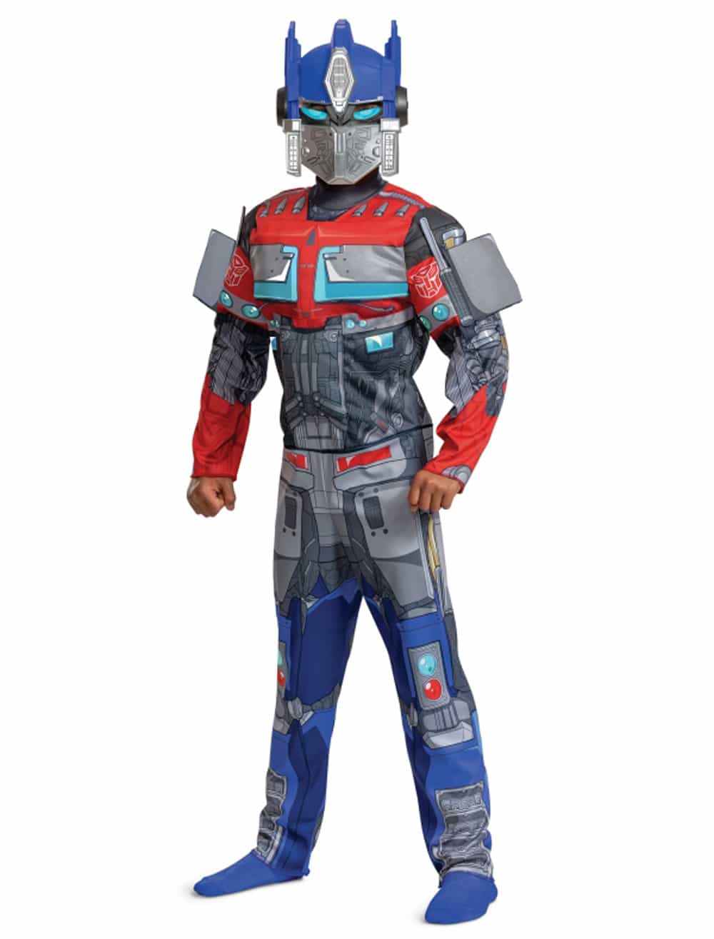 Kostüm Transformers Optimus Prime 4-tlg. Kinder rot/blau 5-6 Jahre