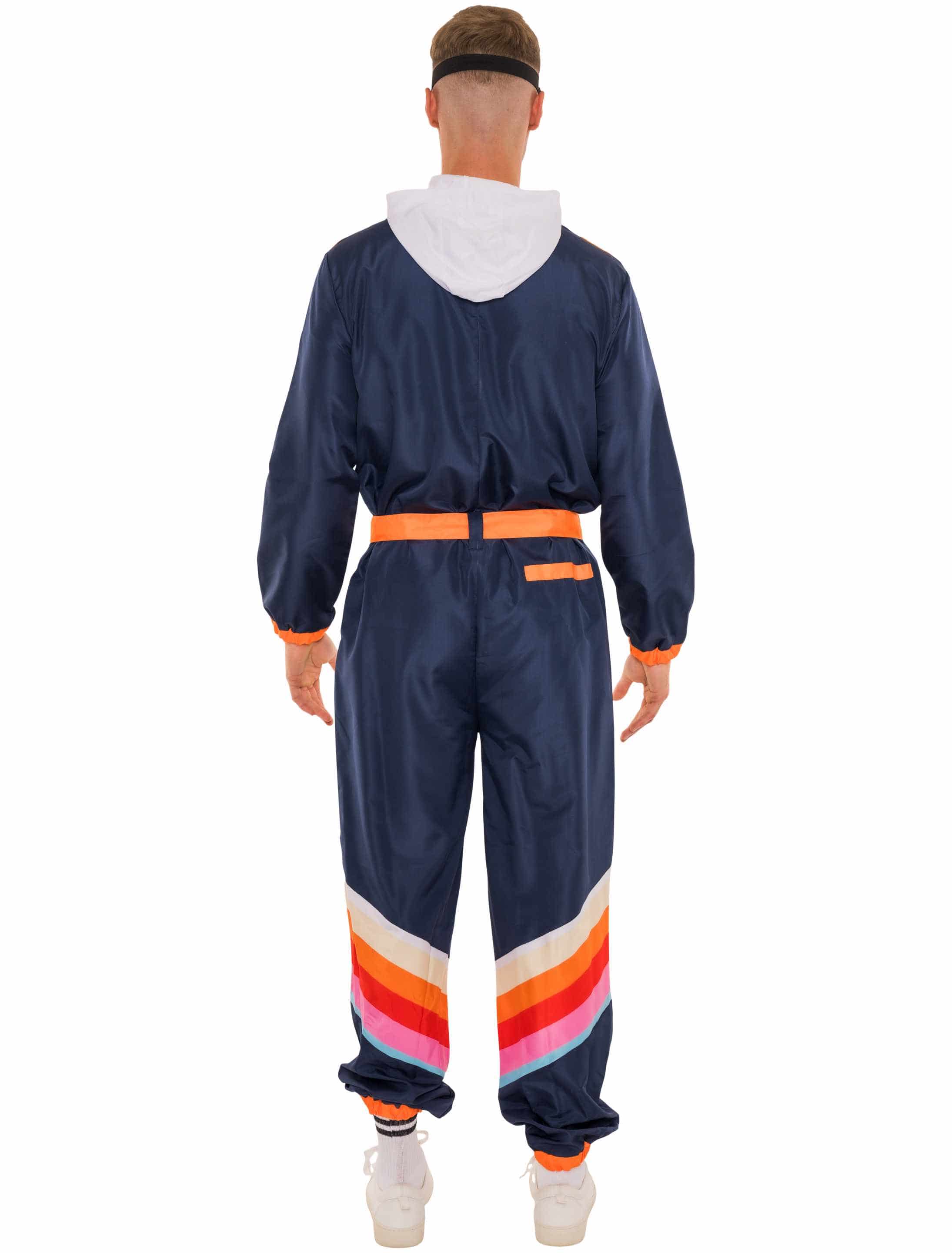 Skioverall mit Kapuze Herren dunkelblau XL/2XL