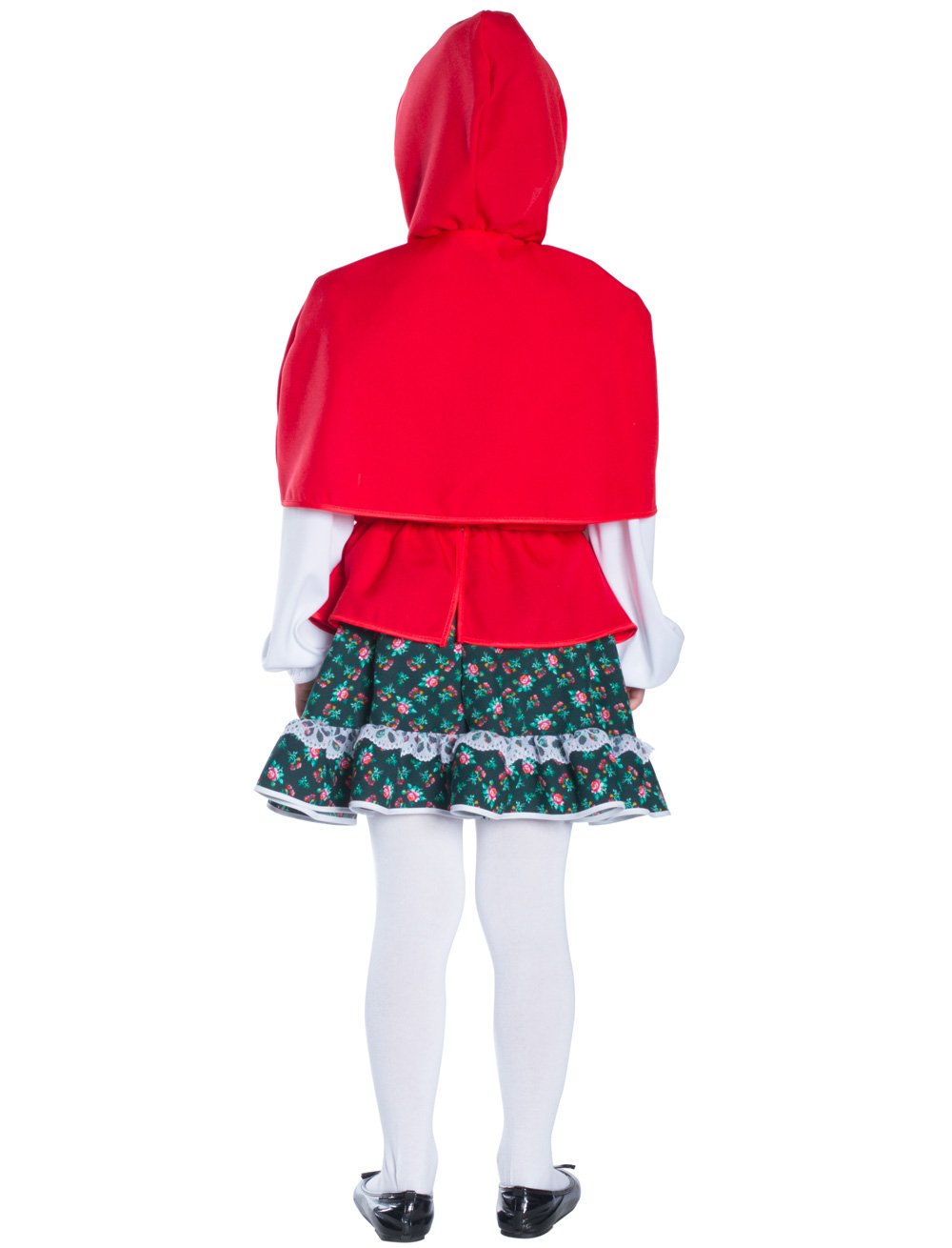 Kleid Rotkäppchen mit Umhang Kinder Mädchen rot 104