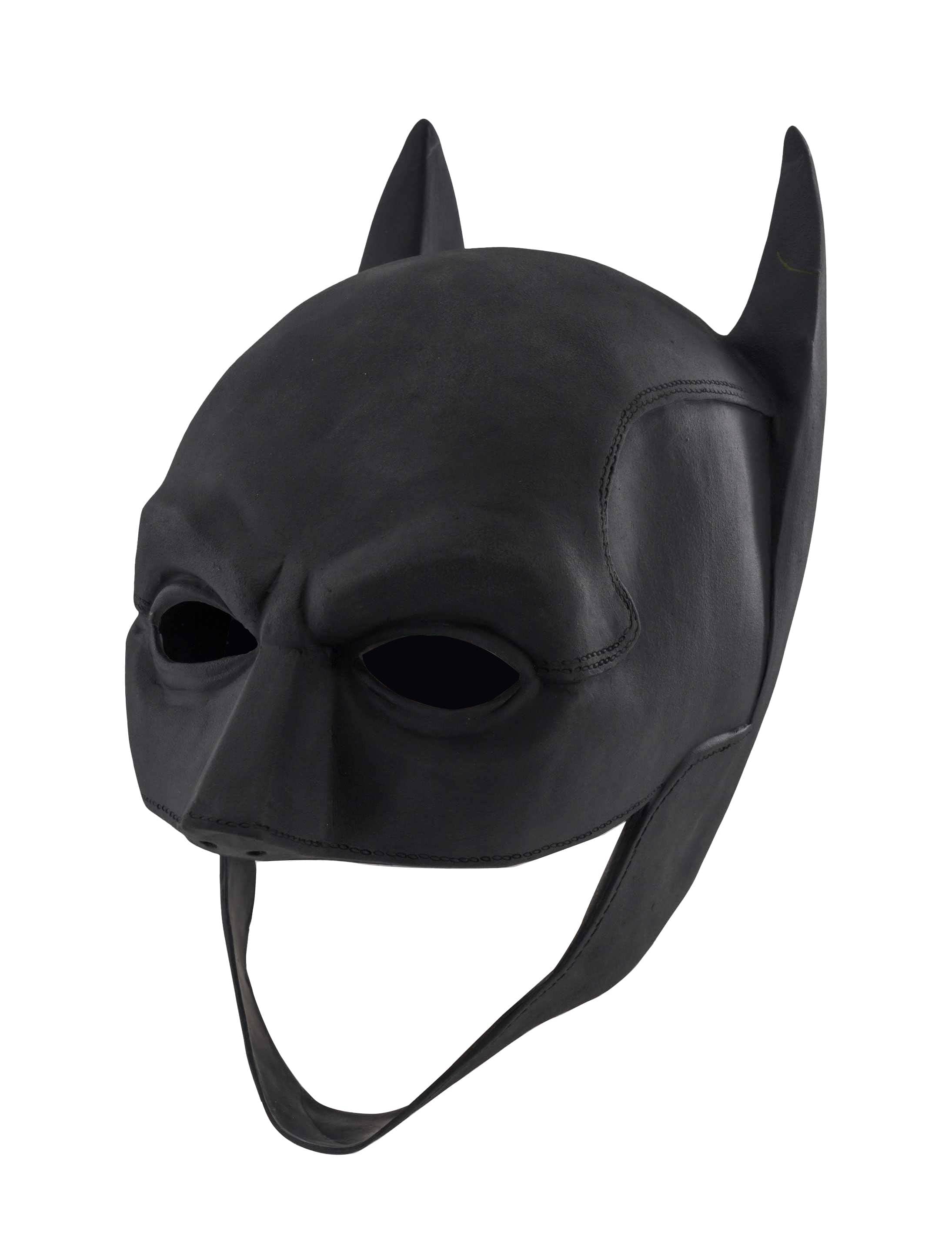 Latexmaske Fledermaus schwarz