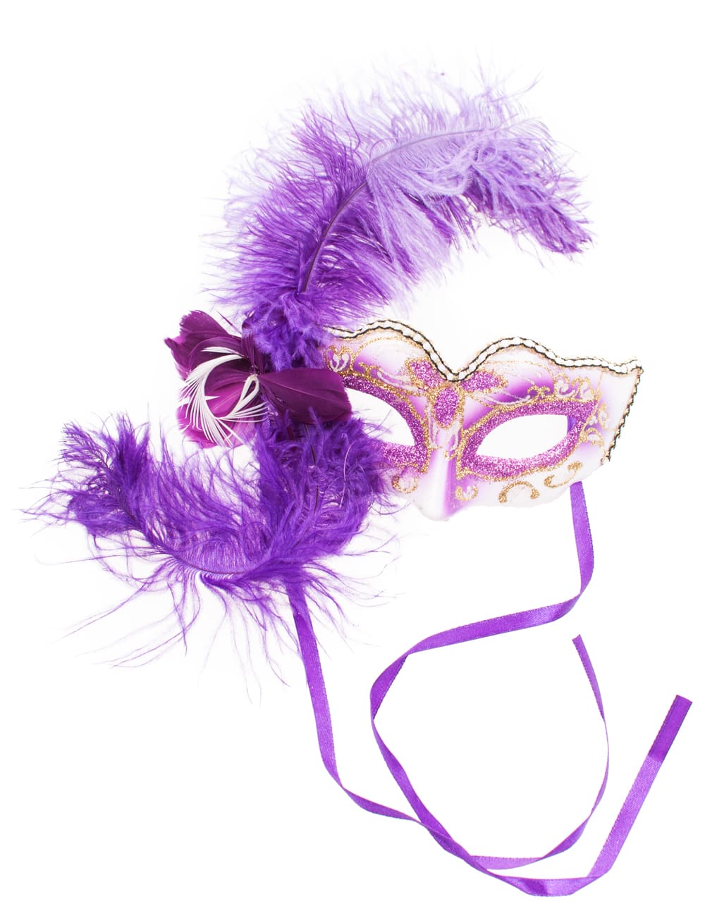 Maske Venice lila