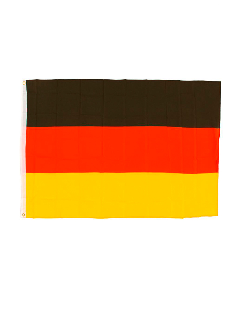 Deutschlandfahne am Stab - ca. 30 x 46 cm - mit 60 cm